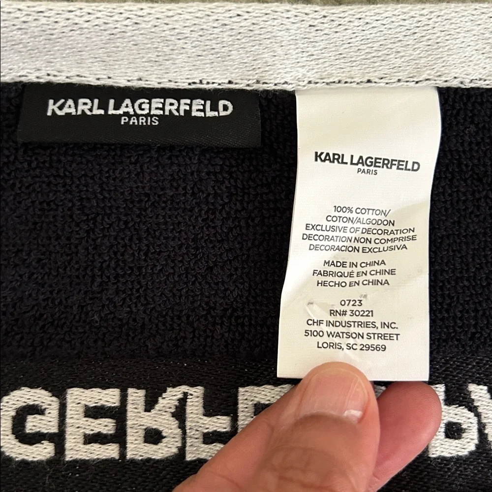 Karl Lagerfeld new tag